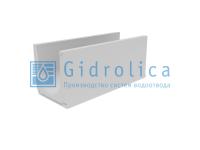 Гидролика Лоток водоотводный бетонный коробчатый (СО-300мм), с уклоном 0,5%  КUу 100.39,4(30).42,5(35,5) - BGU, № 6