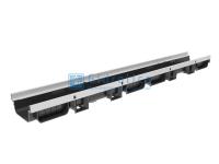 Гидролика Лоток водоотводный VS LINE DN100.14.07 - пластиковый, с насадкой, кл. D400