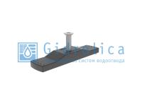 Гидролика Крепеж Gidrolica для лотка водоотводного пластикового DN100 для арт.508/1