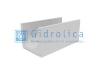 Гидролика Лоток водоотводный бетонный коробчатый (СО-400мм)  КU 100.49,4(40).44,5(37,5) - BGU, № 10-0