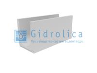 Гидролика Лоток водоотводный бетонный коробчатый (СО-300мм), с уклоном 0,5%  КUу 100.39,4(30).47,5(40,5) - BGU, № 16