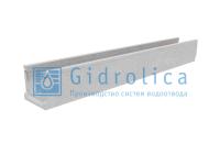 Гидролика Лоток водоотводный бетонный коробчатый (СО-100мм)КU  100.14 (10).12,5(9) - BGU