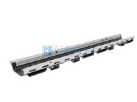 Гидролика Лоток водоотводный VS LINE DN100.14.05 - пластиковый, с насадкой, кл. С250