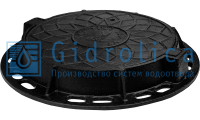Гидролика Люк канализационный - чугунный тип Т
