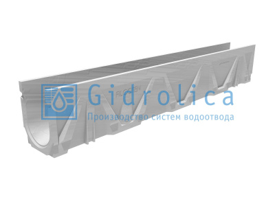 Гидролика Лоток композитбетонный Filcoten DN100, №10-0