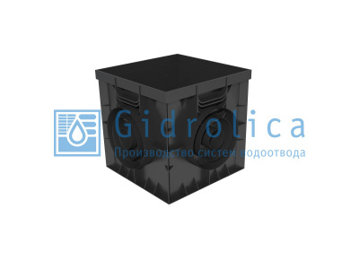 Гидролика Дождеприемник Gidrolica Point ДП-30.30 - пластиковый универсальный