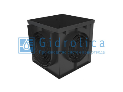 Гидролика Дождеприемник Gidrolica Point ДП-40.40 - пластиковый