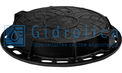 Гидролика Люк канализационный - чугунный тип Т